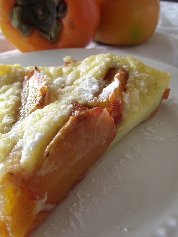 CLAFOUTIS DE CAQUI