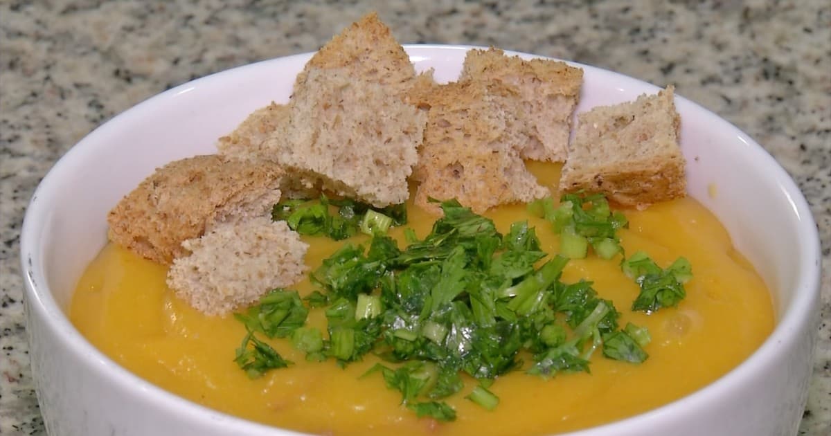 SOPA DE CAQUI