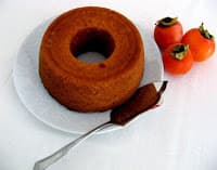 BOLO DE DIÓSPIRO (CAQUI)